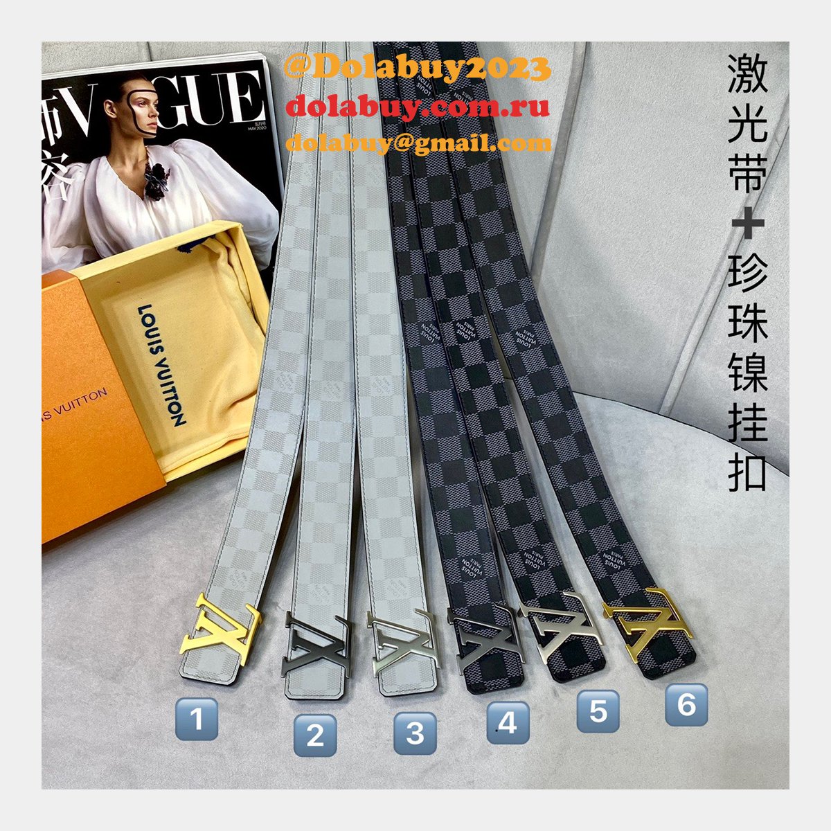 Louis Vuitton 40MM Belts Sale Replica