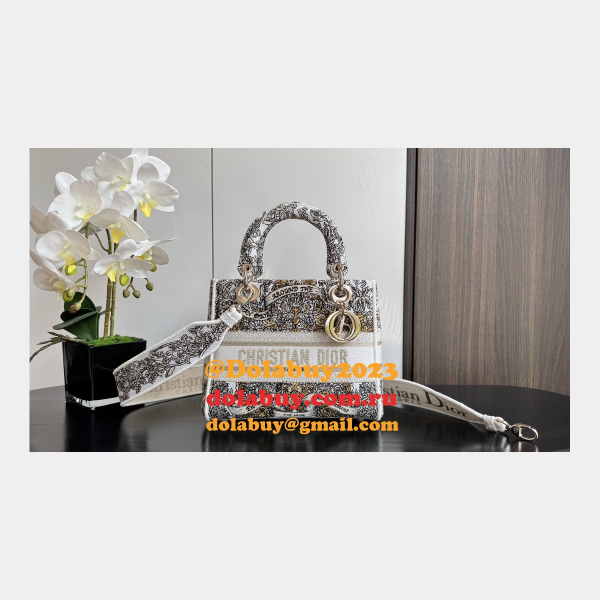 Exquisite Lady Dior 24cm Replica - Unmatched Elegance & Craftsmanship