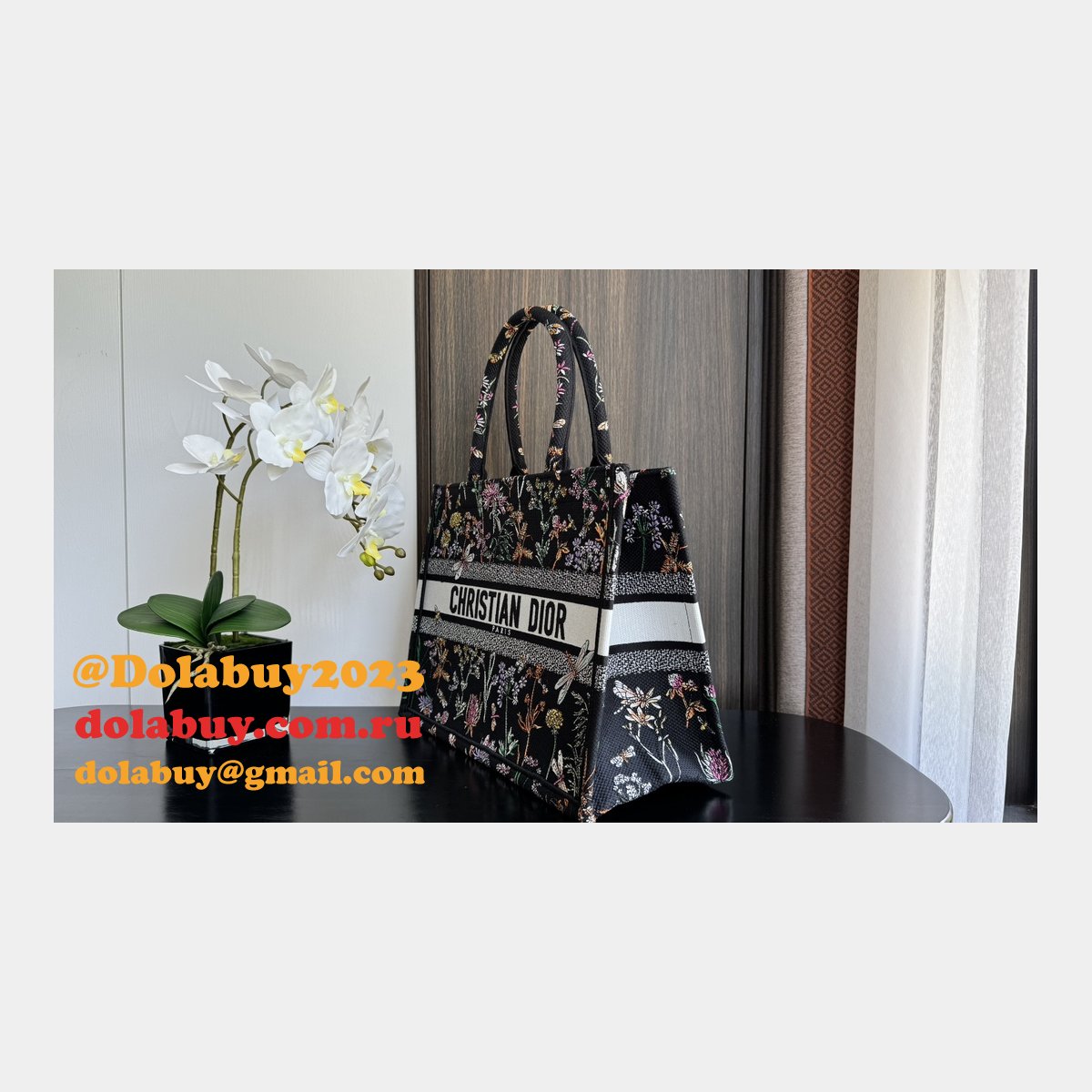 Designer Christian Dior CD Book Tote Replica Bags