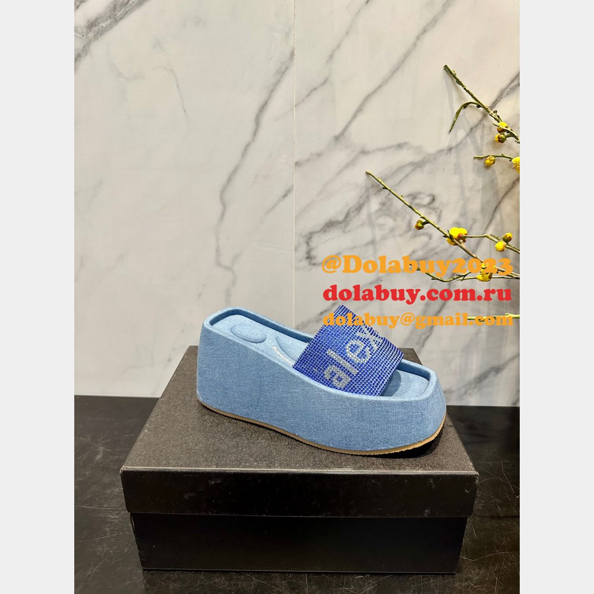 Replica High Quality Alexander Wang Loguo Shoes