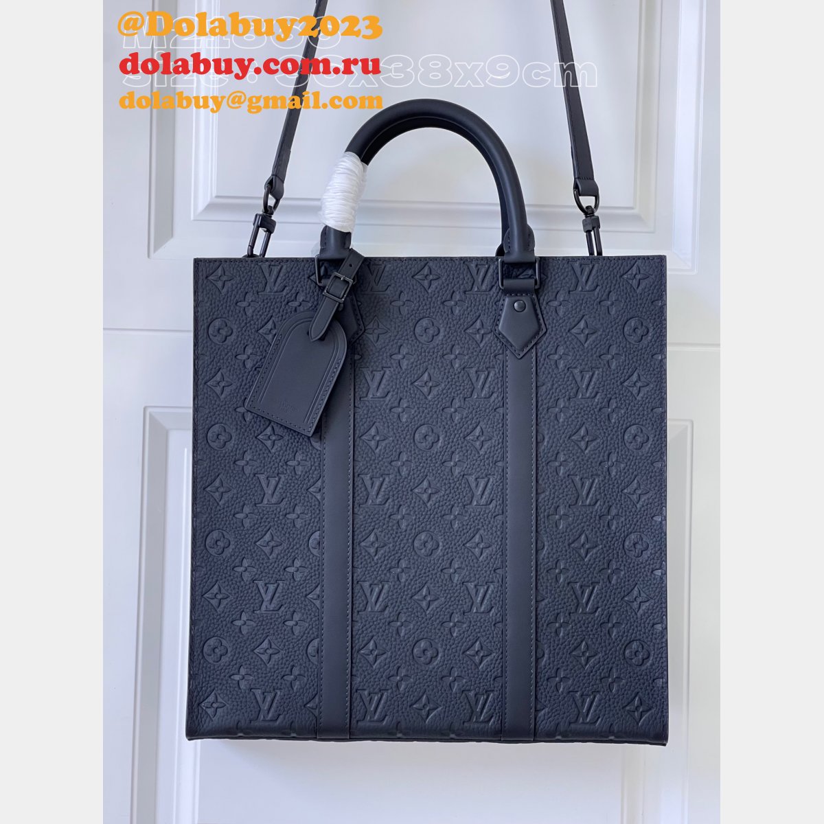 Sac Replica Plat M21866 NV Monogram Taurillon Fake Louis Vuitton Bags