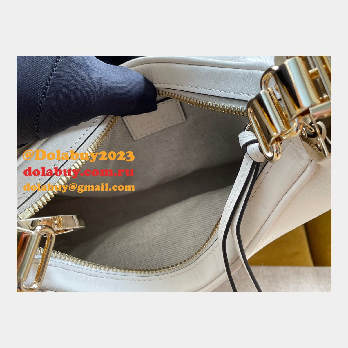 best fake designer G*u*i 699409 attache small shoulder bag