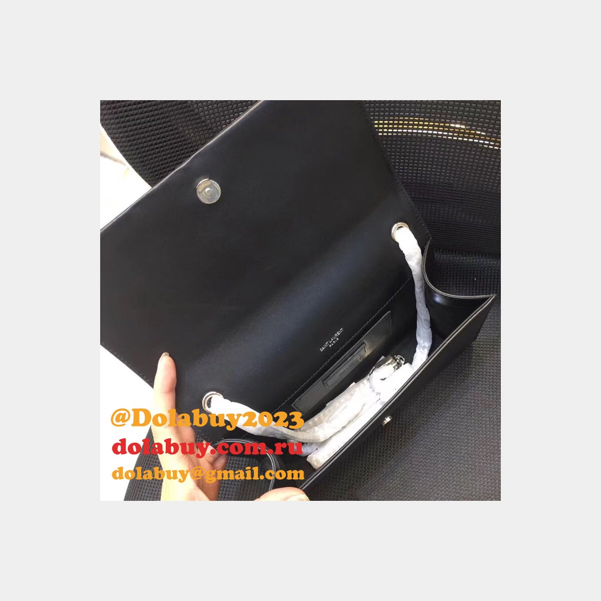 YSL Cheap Saint 24cm Classical 8650085 Bag