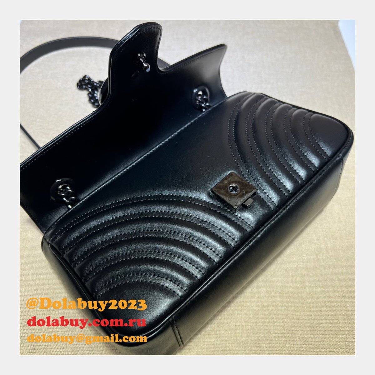 perfect G*u*i 443497 gg marmont small shoulder replicas bags