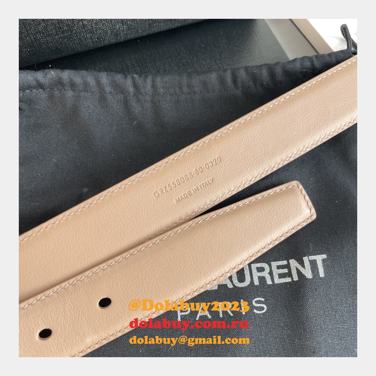 7 Star Best SAINT LAURENT REPLICAS BELT FOR SALE 20MM/30MM