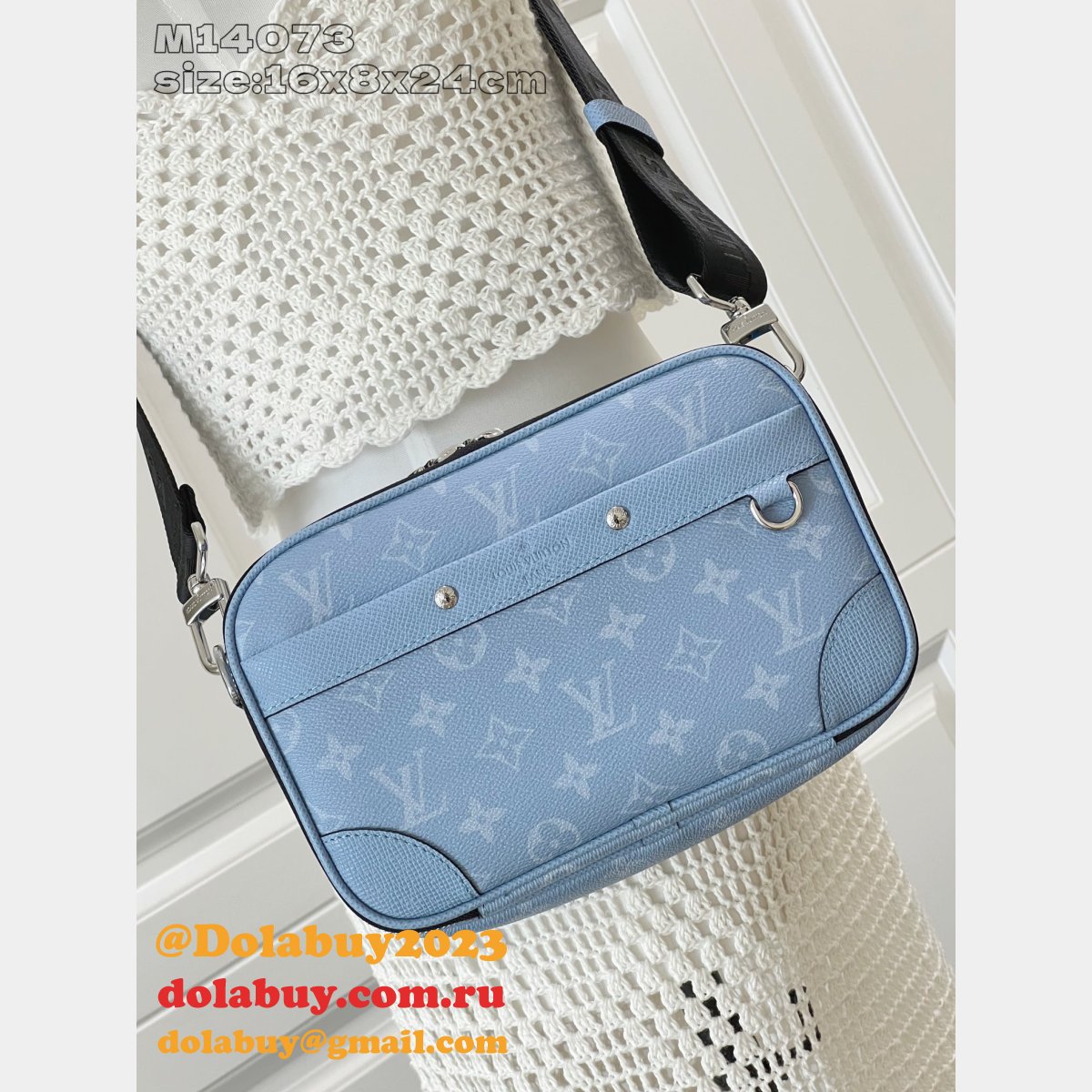 Louis Vuitton Alpha Messenger Taigarama M14073 Women Bags