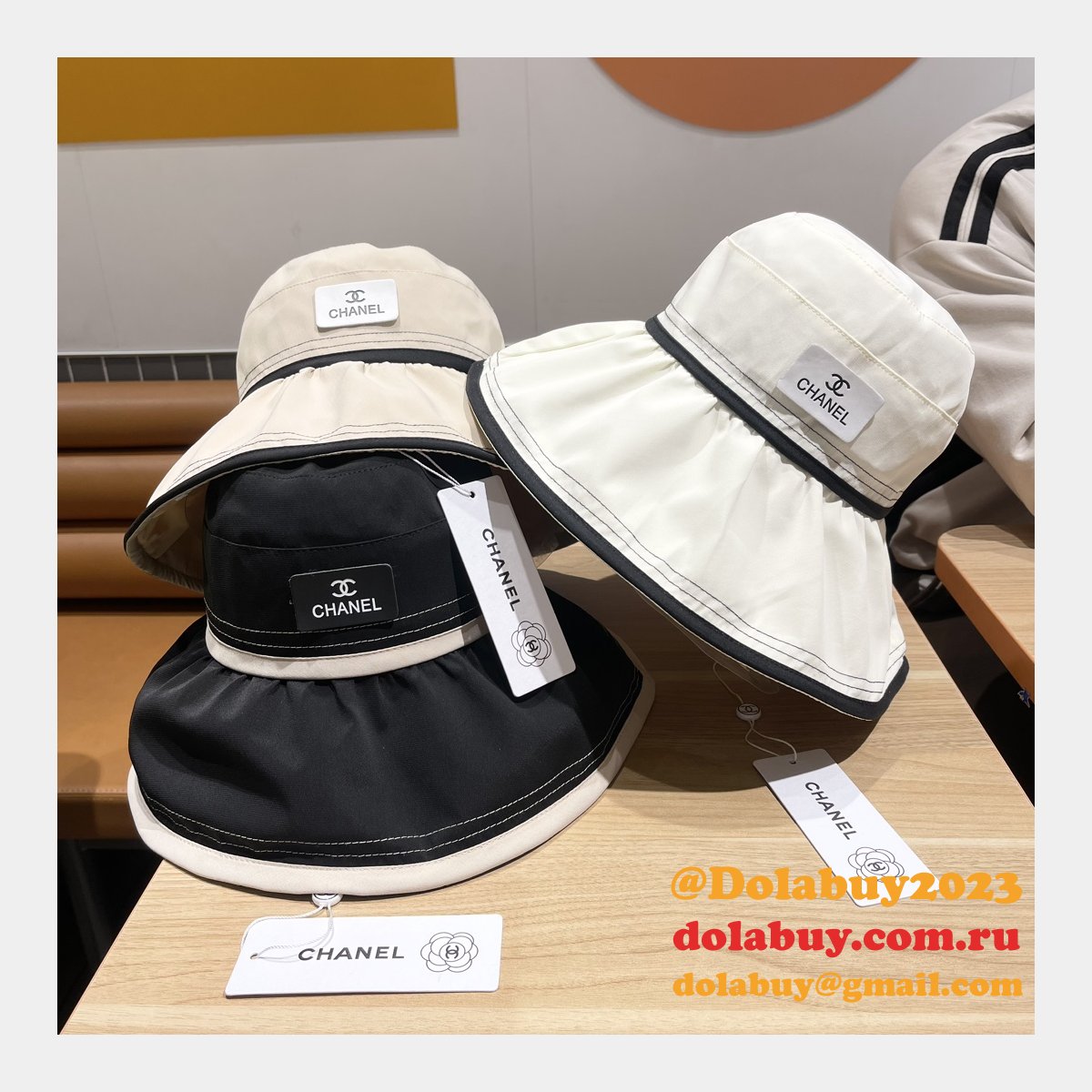 New Wholesale CC Replica Daisy Straw Hat