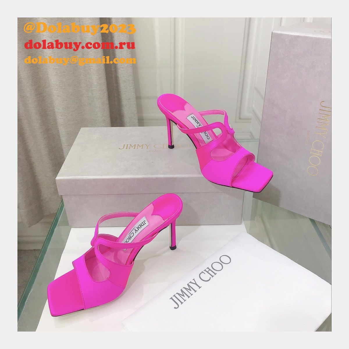 Heel: 8.5 cm Anise 75 Designer Sandals Jimmy Choo Shoes