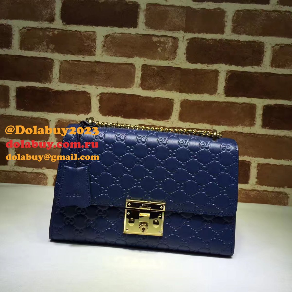 replica 7 star G*u*i padlock medium gg shoulder 409486 bag