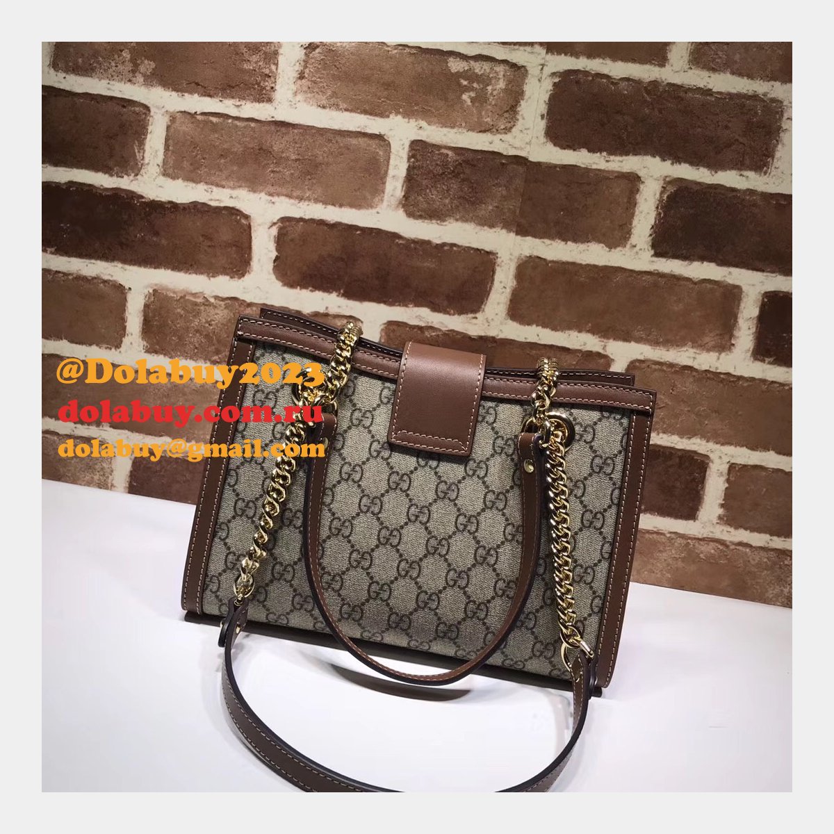 uk G*u*i replica gg supreme padlock small shoulder 498156 bag