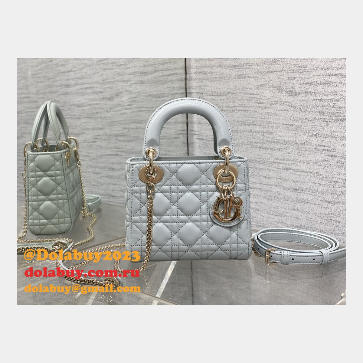 Top Quality DIOR lambskin mini lady bag 17cm