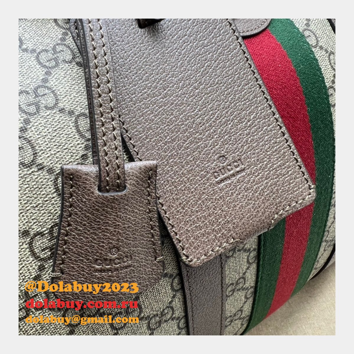 G*u*i our replica ophidia 681295 gg supreme duffle tote bag