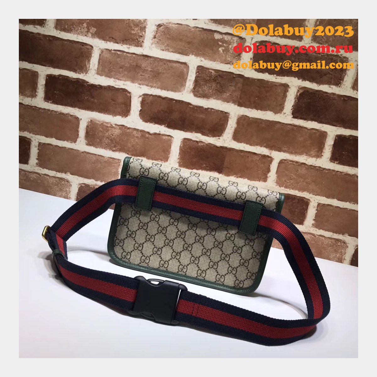 designer G*u*i neo vintage gg supreme belt replica 493930 bag
