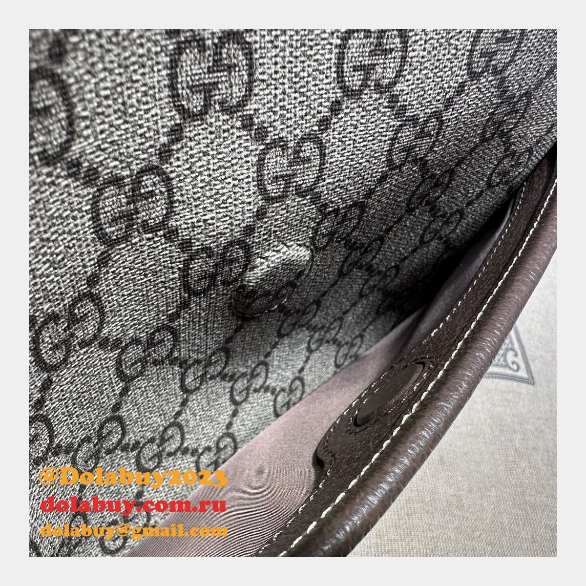 gg crystal 760342 G*u*i designer replica shoulder bag