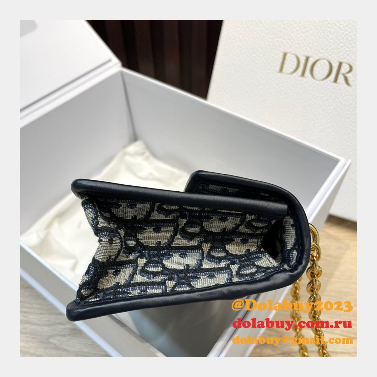 Luxury Christian Dior AAA+ Replica Montaigne 21CM Box Bag