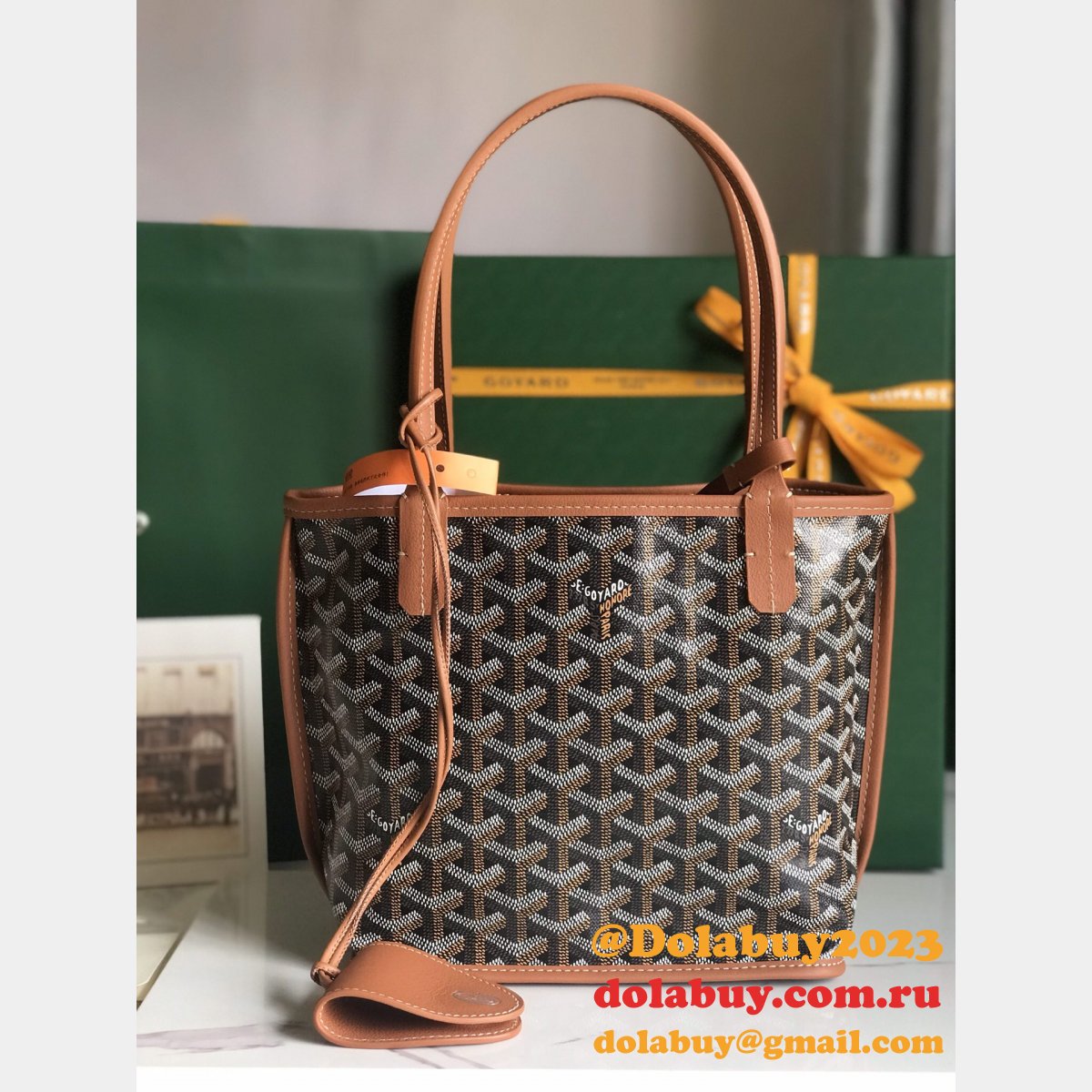 Shop High Quality Replica Saint Louis 020660 Goyard Handbag
