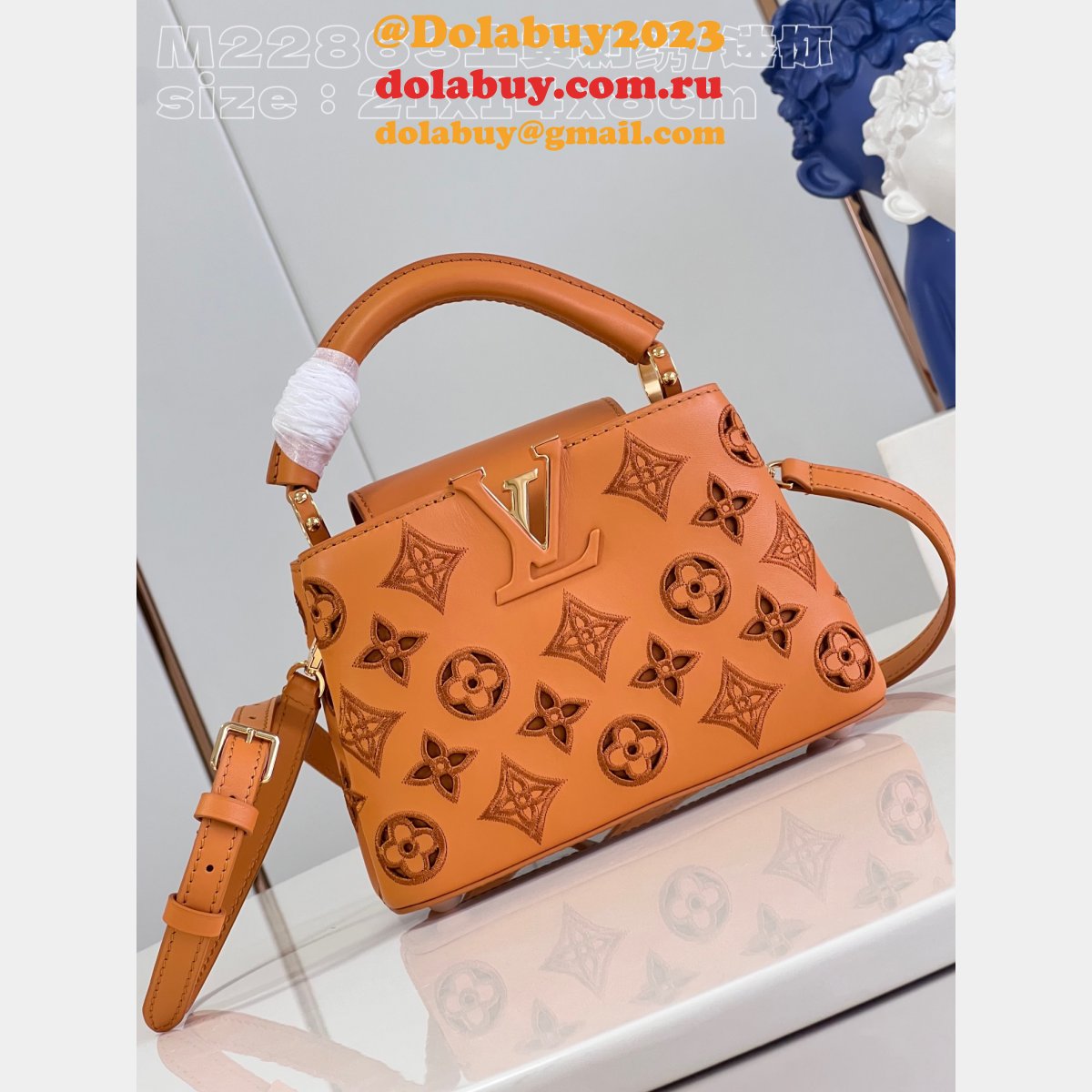 Fashion M22863 Capucines Replicas Louis Vuitton High Quality Bag