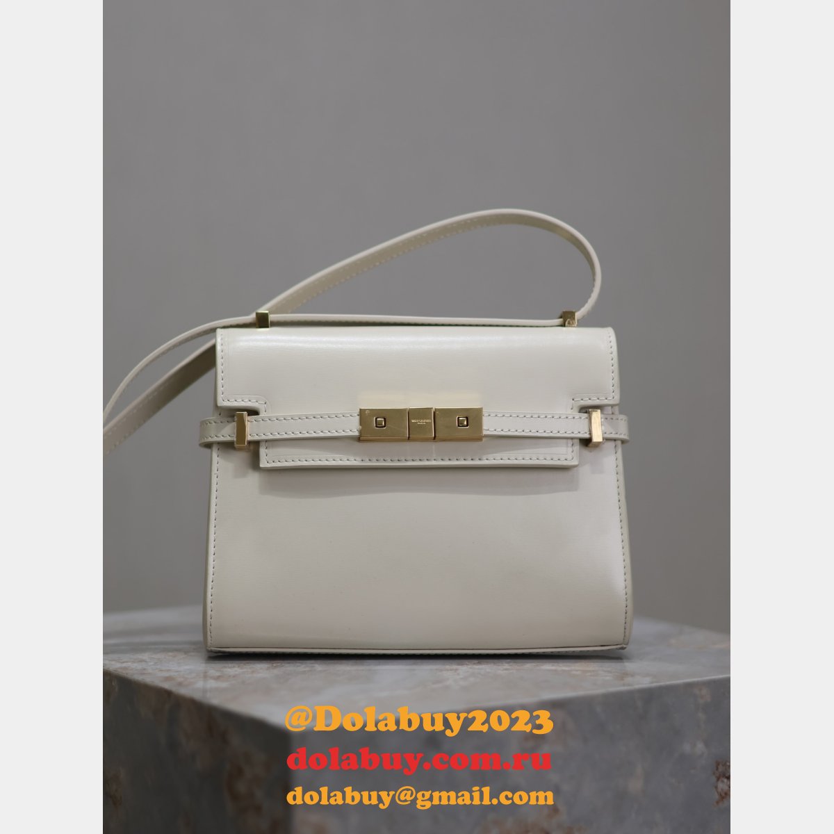 Replica Saint Laurent Manhattan Baguette Mini 727766 Bag 19CM