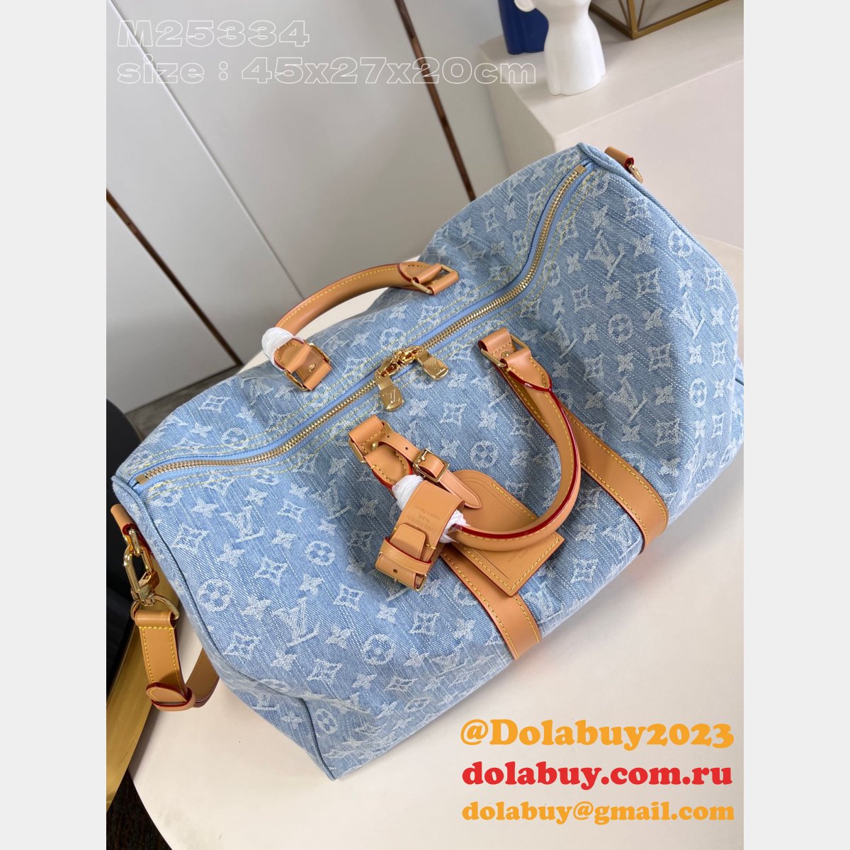 Louis Vuitton Fashion Knockoff Keepall Bandoulière 45 M25334 Bag