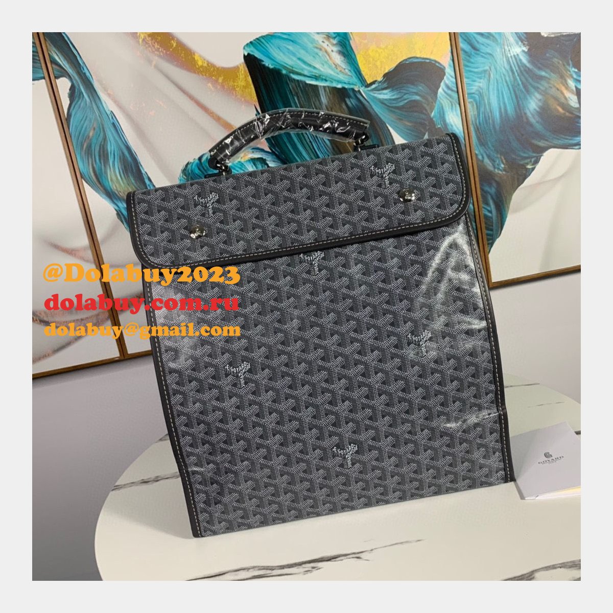 Goyard 1:1 Mirror Latest Saint Lager Designer Replica Bag