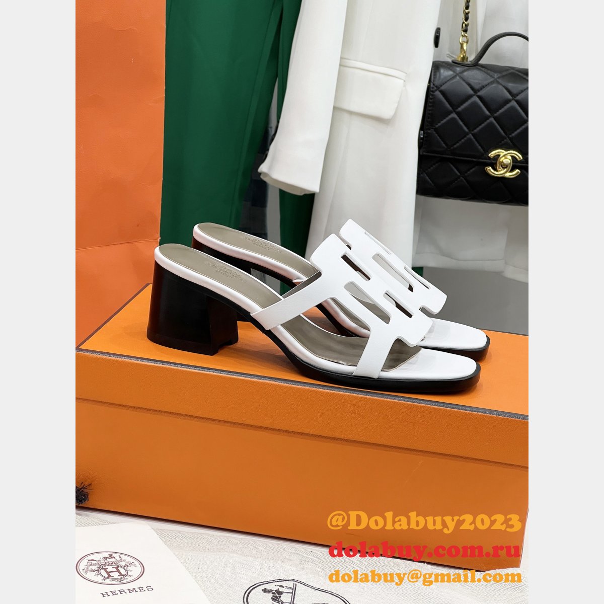 Wholesale hermes Izzy 60 sandal hot selling