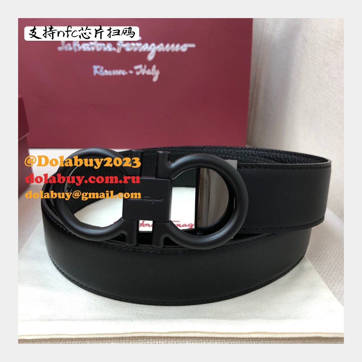 High Quality 7 Star FERRAGAMO 35MM BELT