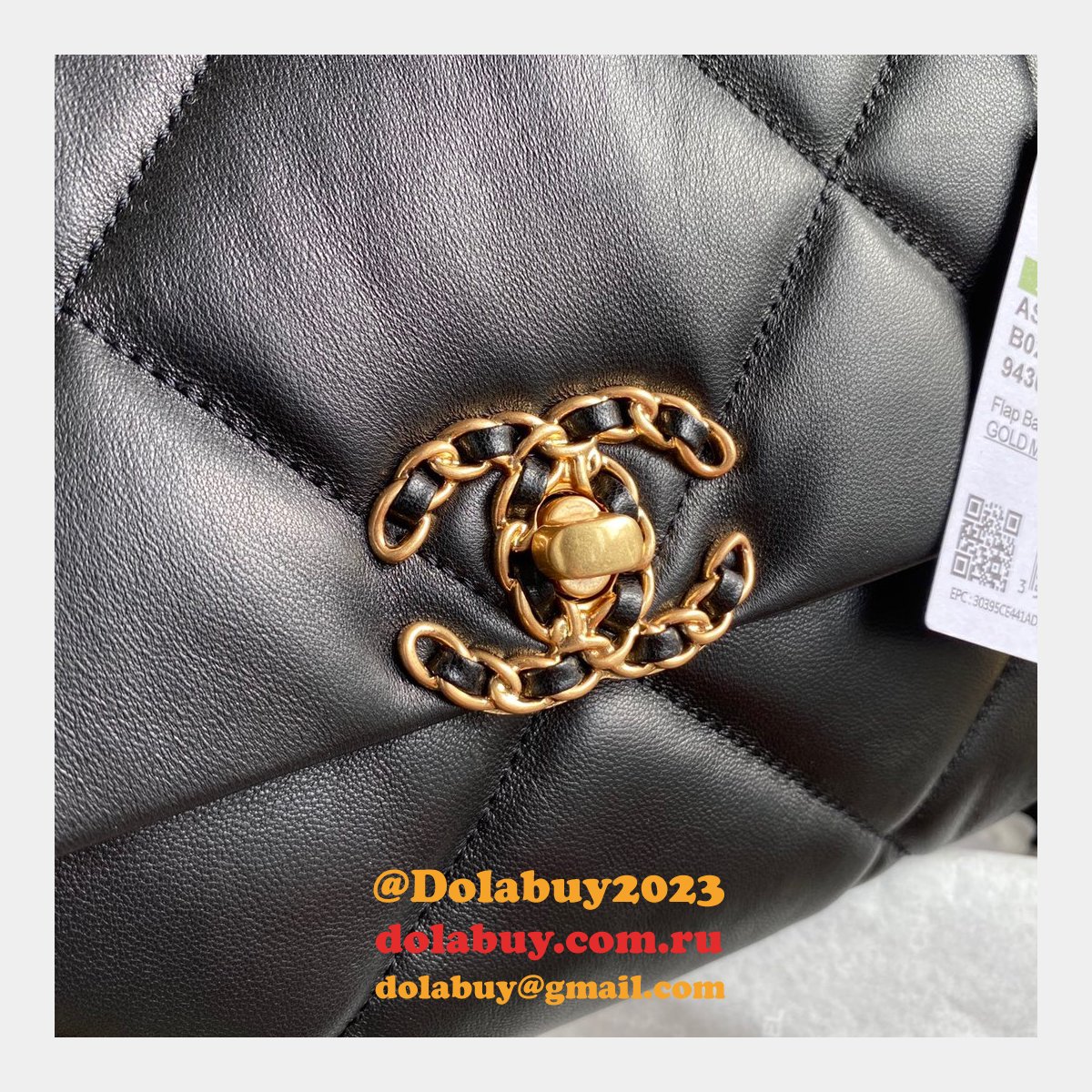 Top CC 19 Bags 2021 Black 30CM