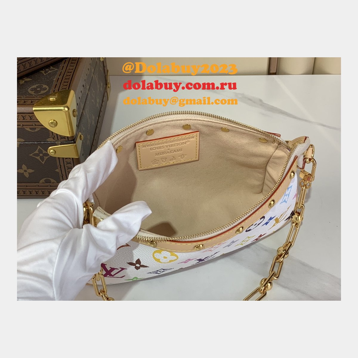 Louis Vuitton Replica LV x TM Pochette Accessoires M13663/M13404 Bag