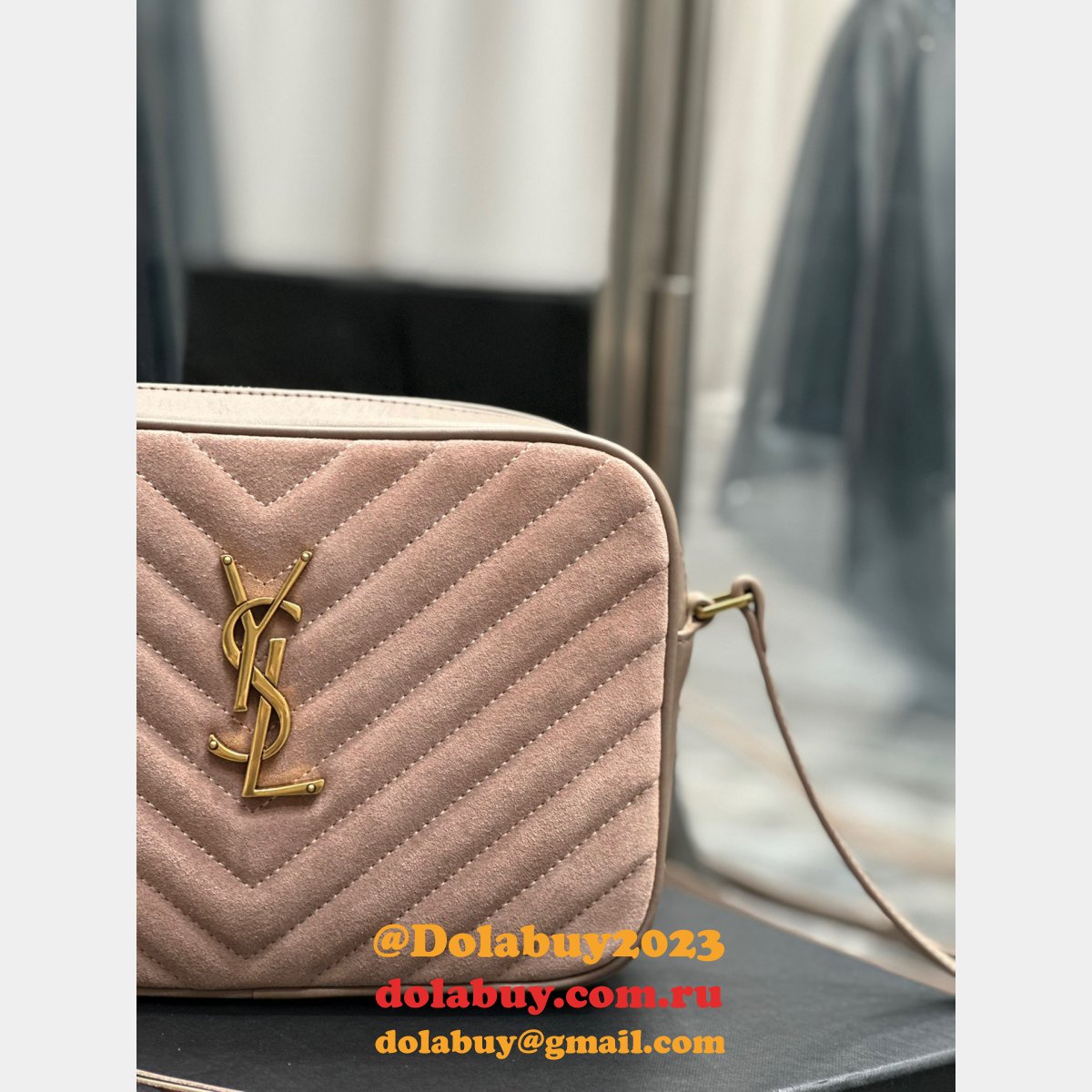 Saint Laurent 520534 Perfect Lou Camera Shoulder Cheap Bag