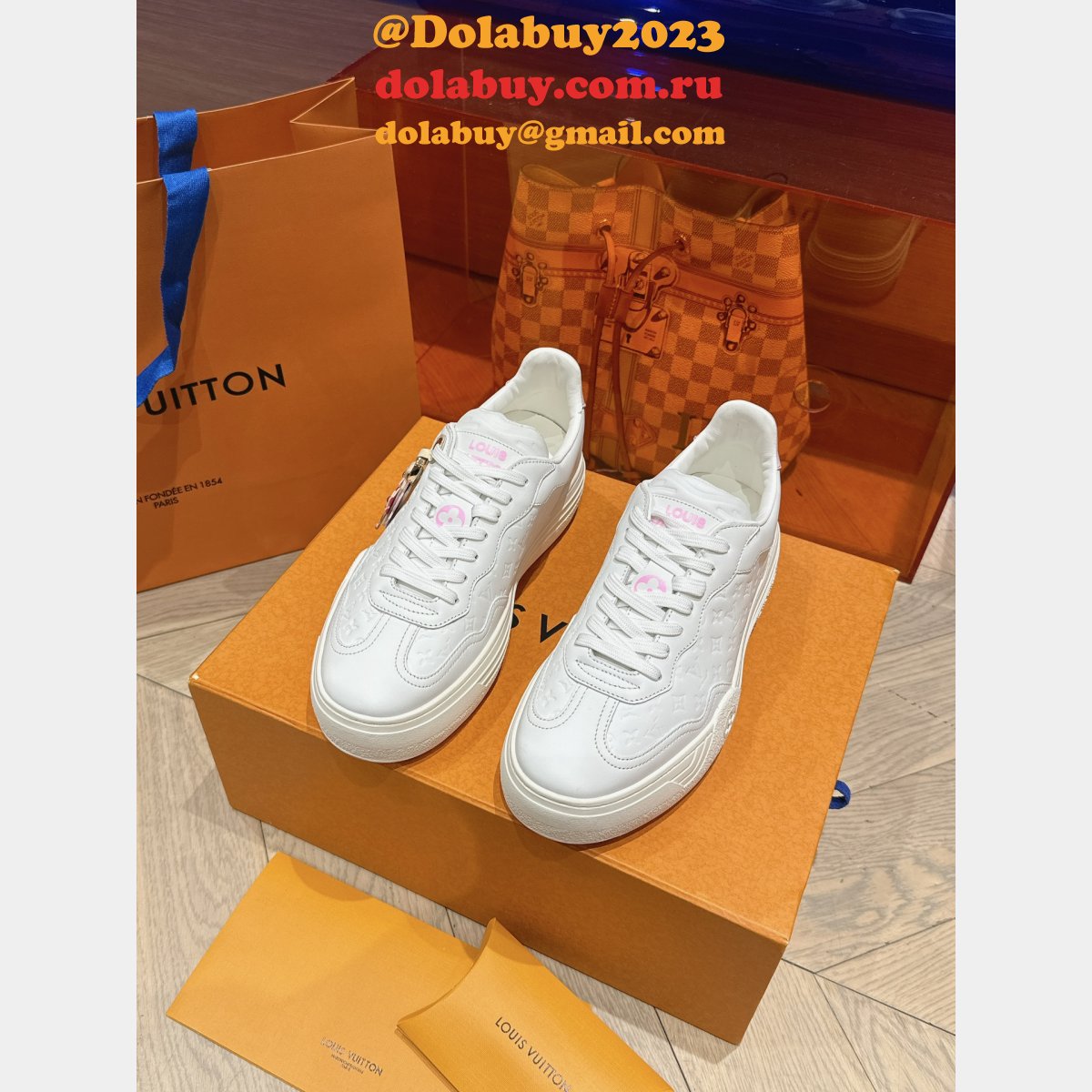 Sneakers Casual Designer Louis Vuitton 7 Star Shoes