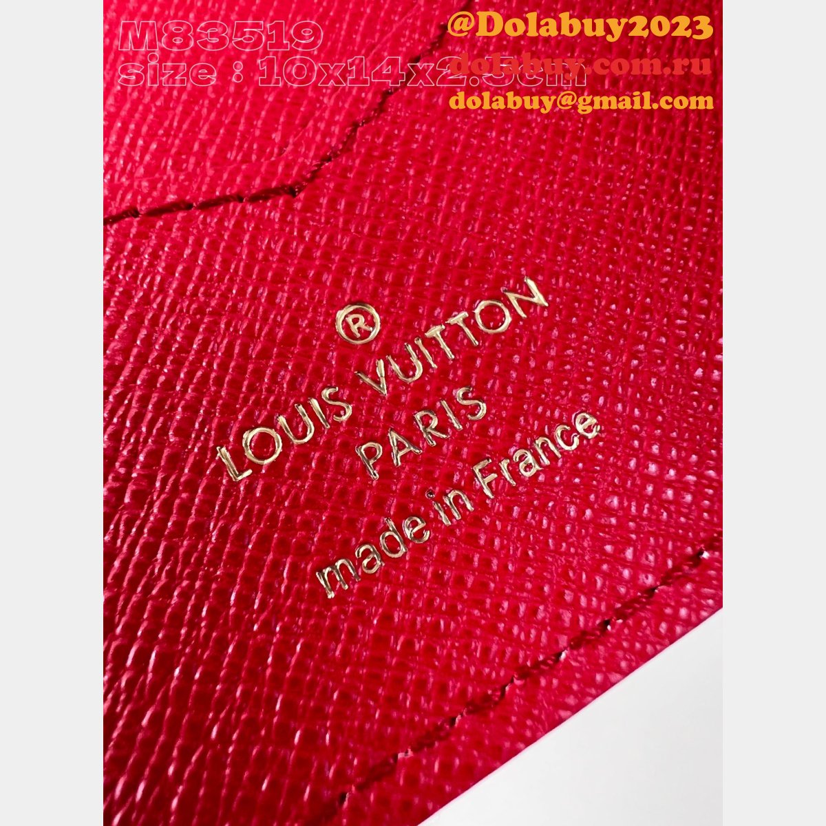 Toilet Cosmetic zippy Wallet Passport Cover Lisa Wall Pouch LV Bag