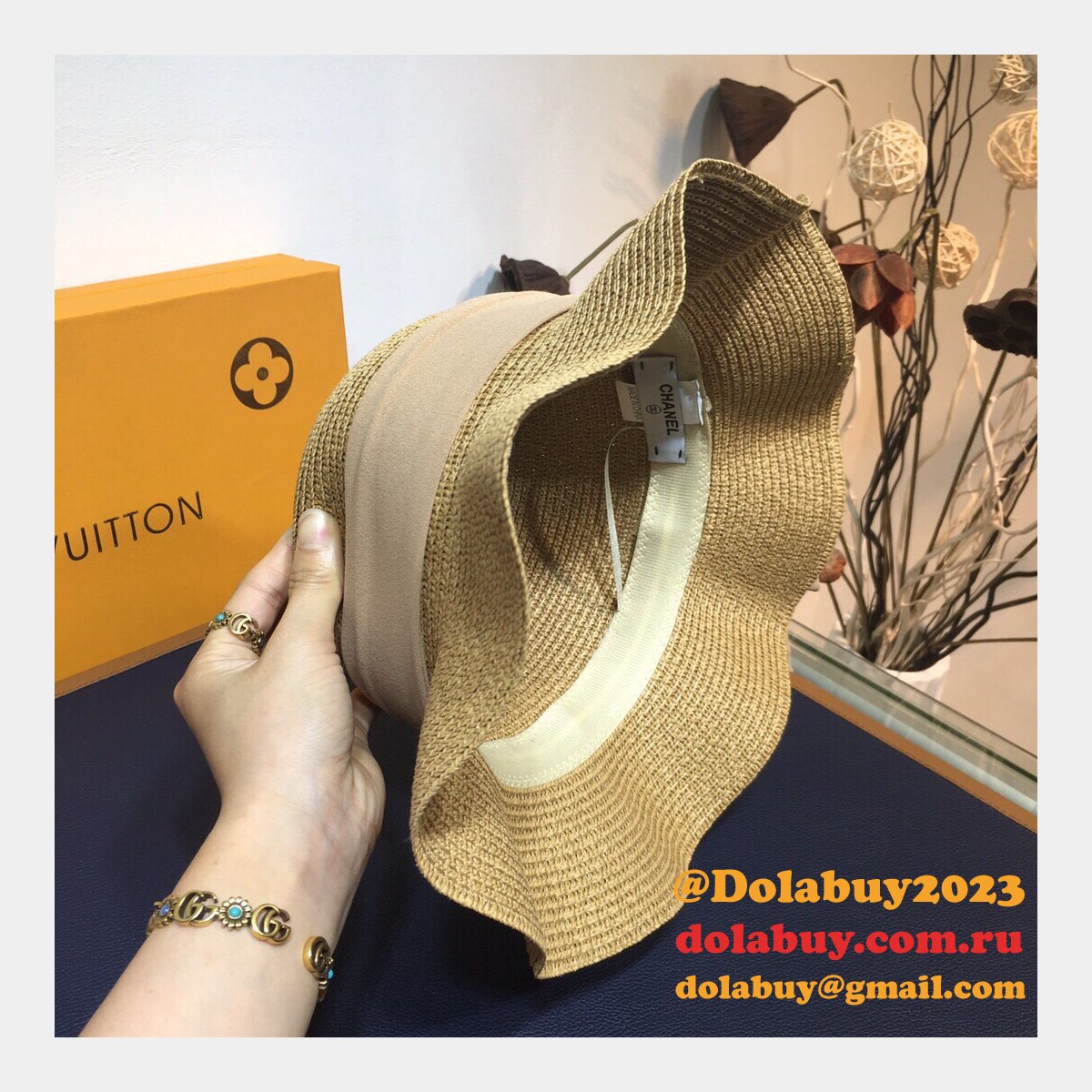 Designer CC Replica Top Flower pot cap hat