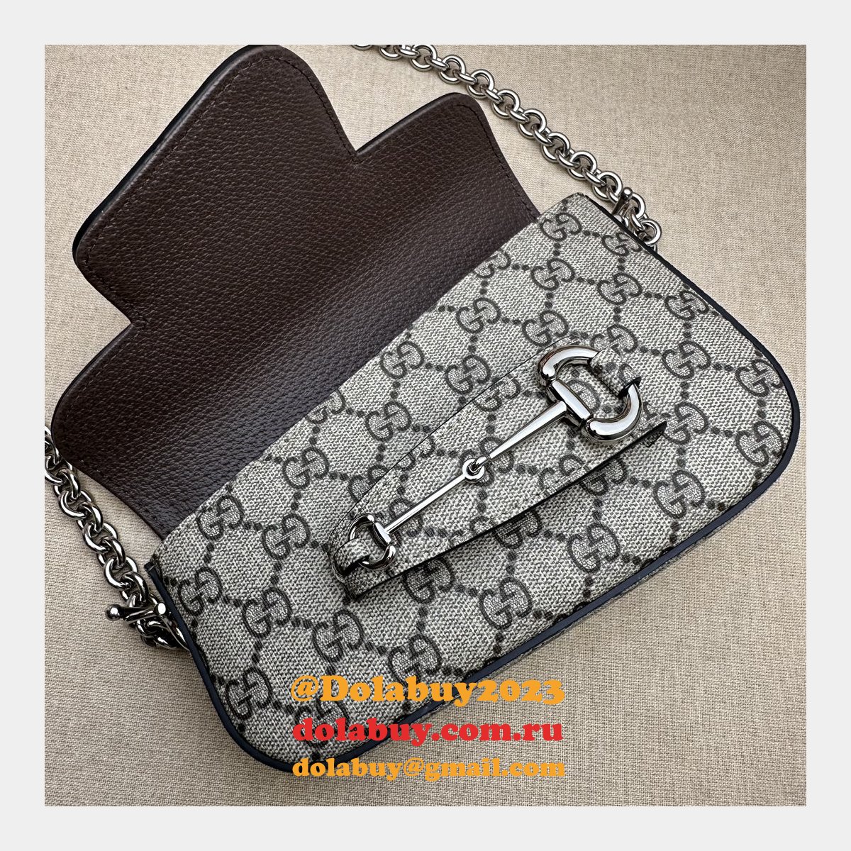 duplicate G*u*i horsebit 774209 knockoff 1955 shoulder designer bag