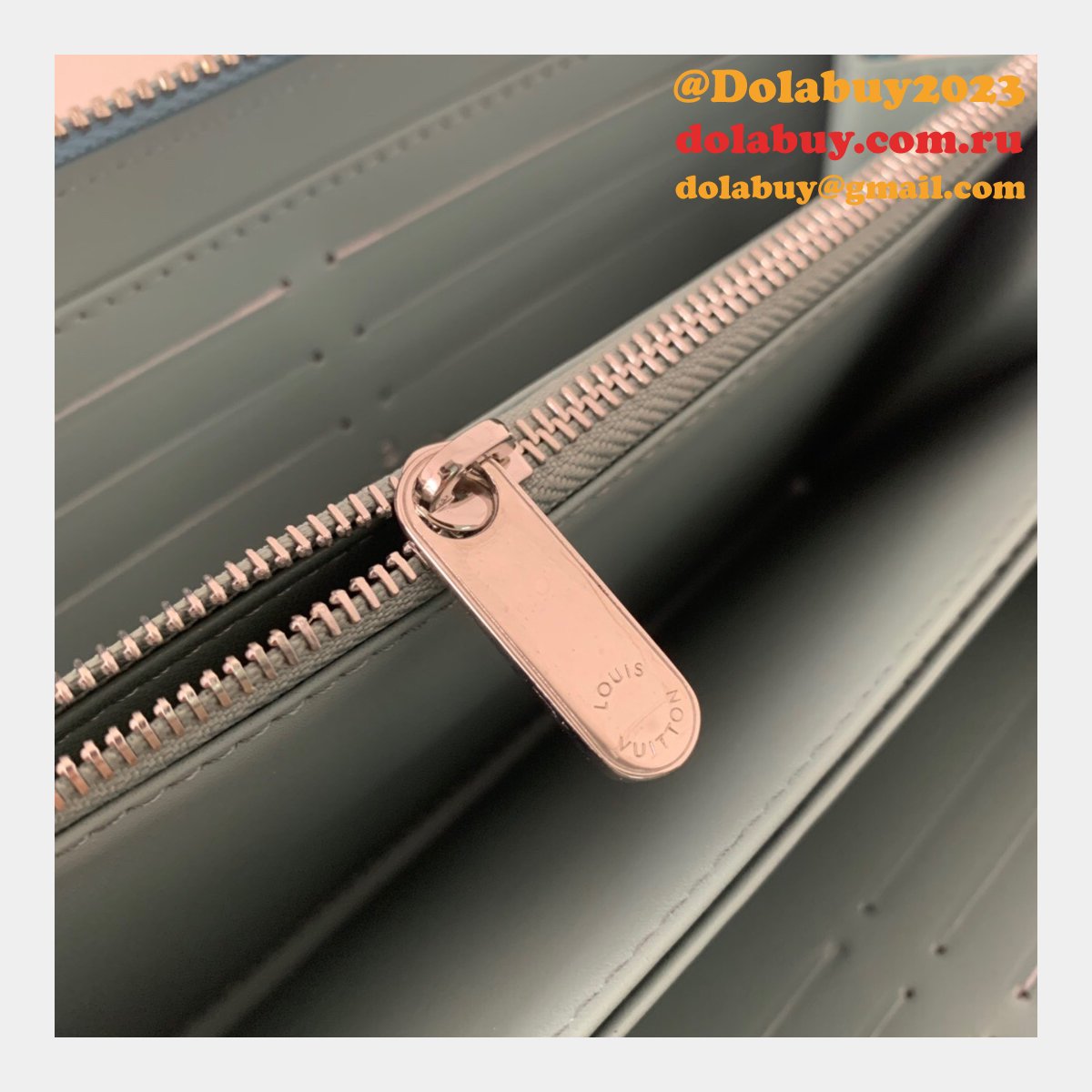 Louis Vuitton M61867 Fake Zippy Wallet Mahina Multiple Colour