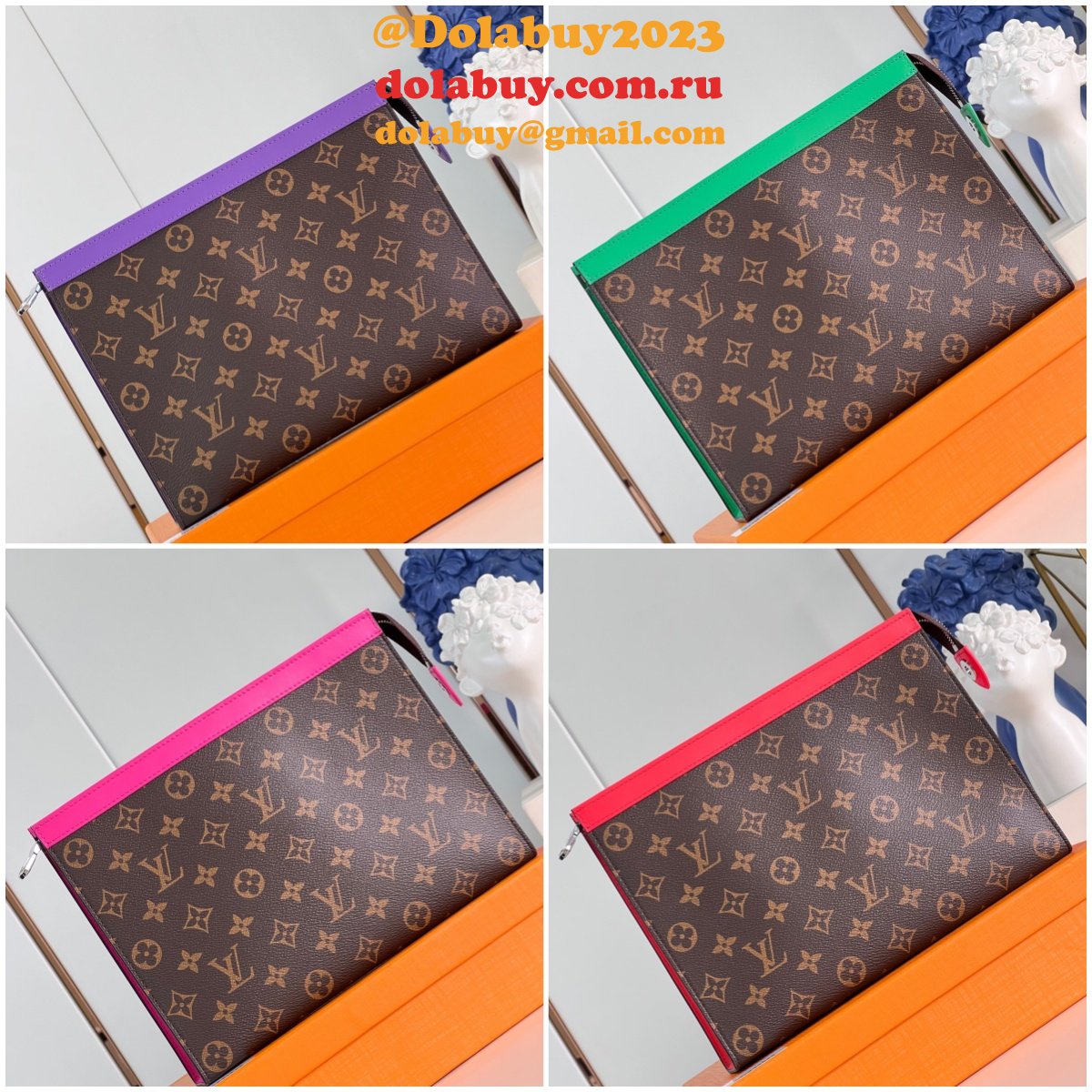Pochette Voyage Copy Top Quality M61692 Louis Vuitton Replica Bag