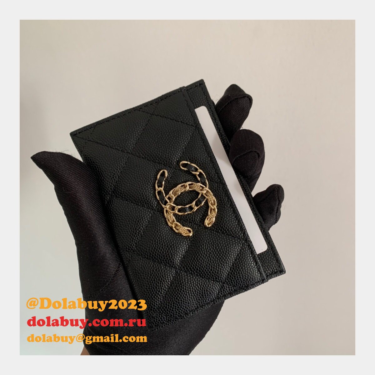 Fake AP1843 Wallets Replica Black Bags
