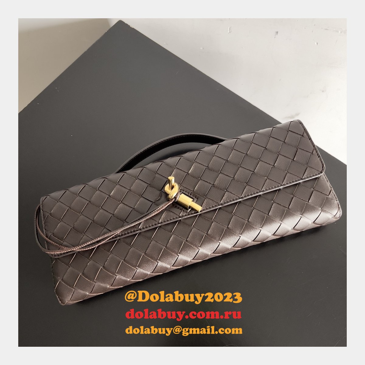 Luxury 741511 Replica Bottega Veneta Andiamo Evening Bags