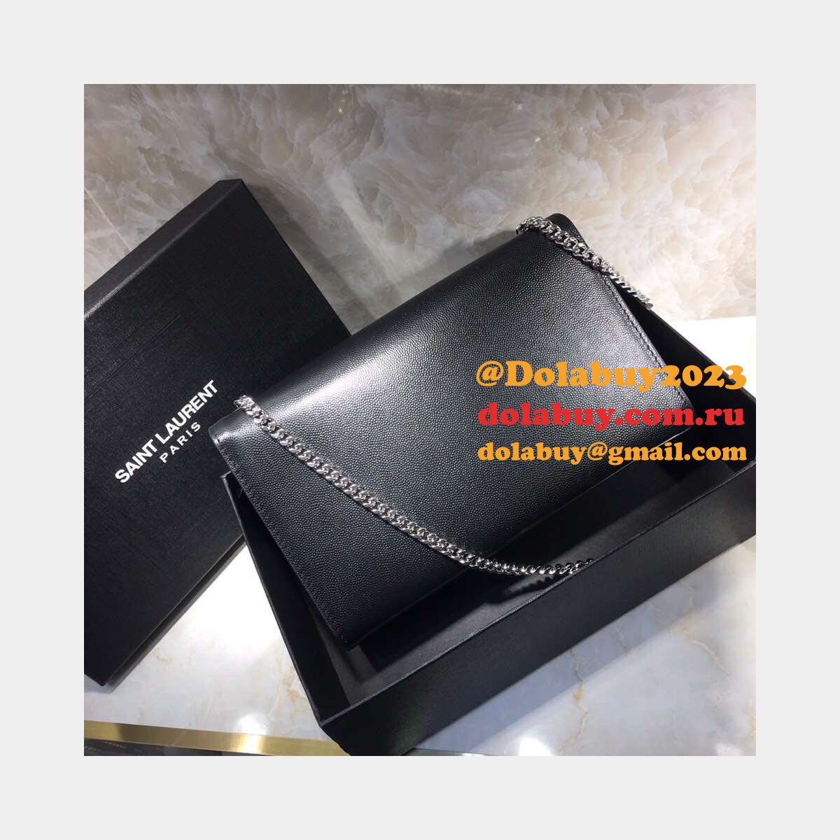 YSL Cheap Saint Laurent Monogram Caviar Quilted