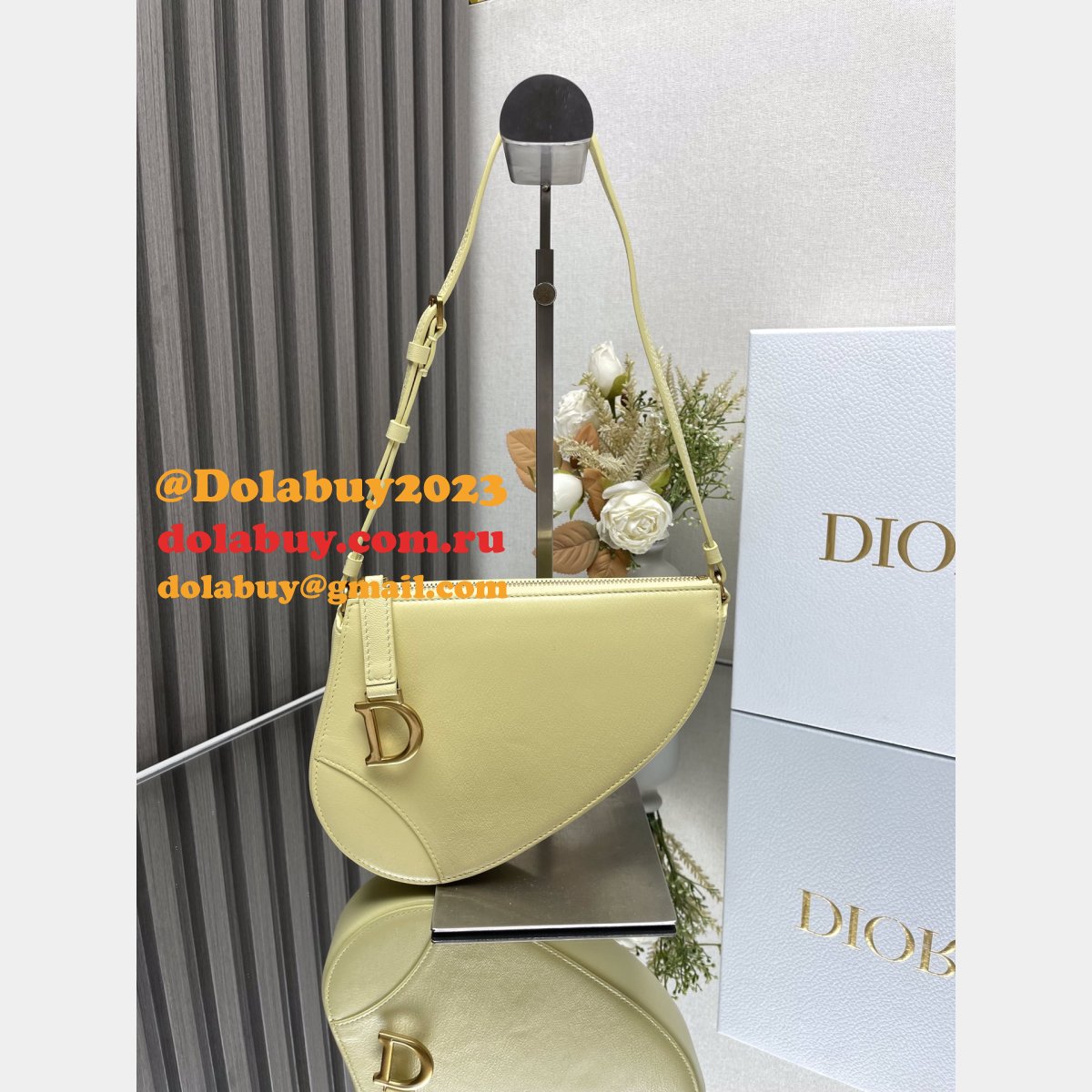 Luxury DIOR NEW SADDLE DESIGNER HANDBAG