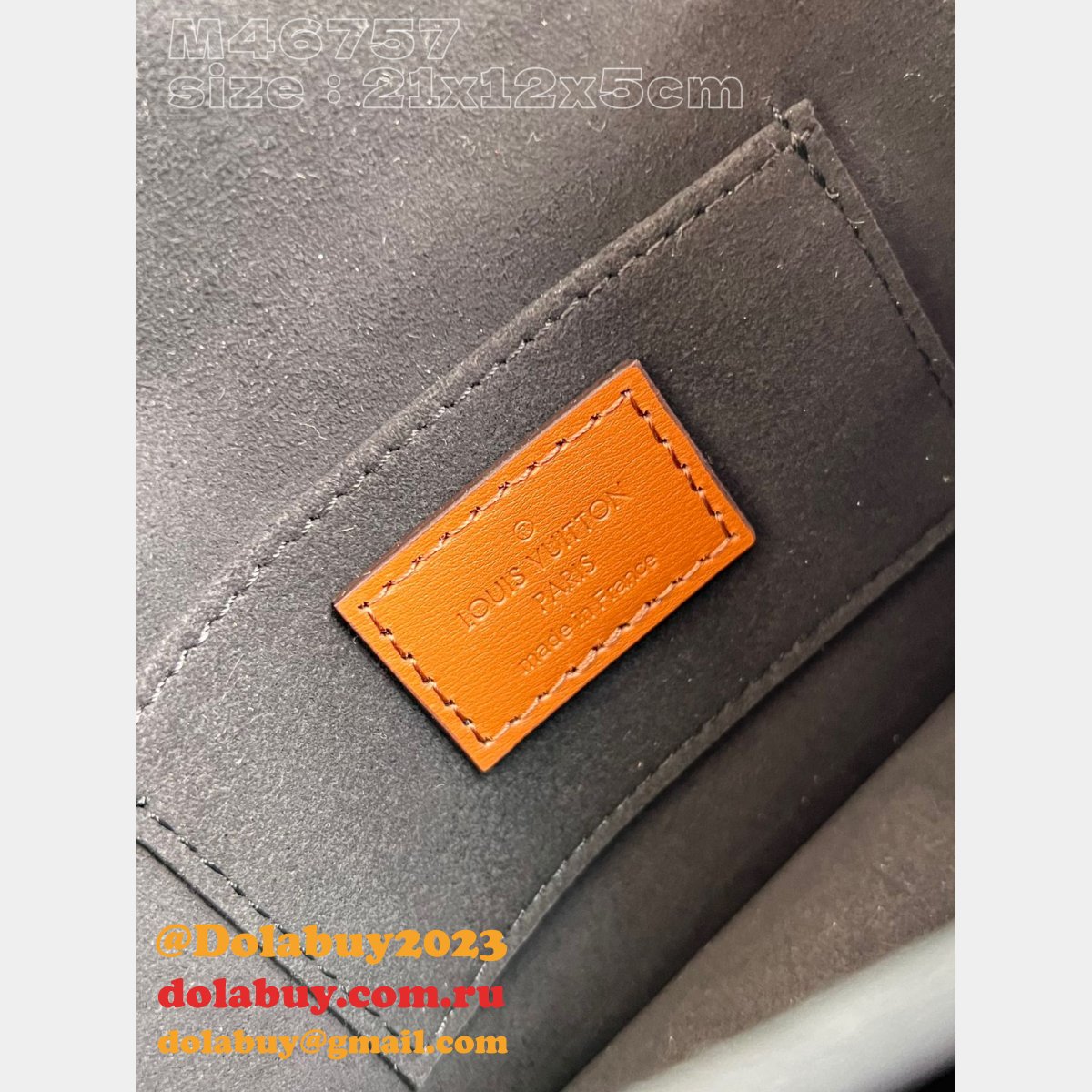 Best Replica LOUIS VUITTON M46757 DAUPHINE BAG East West