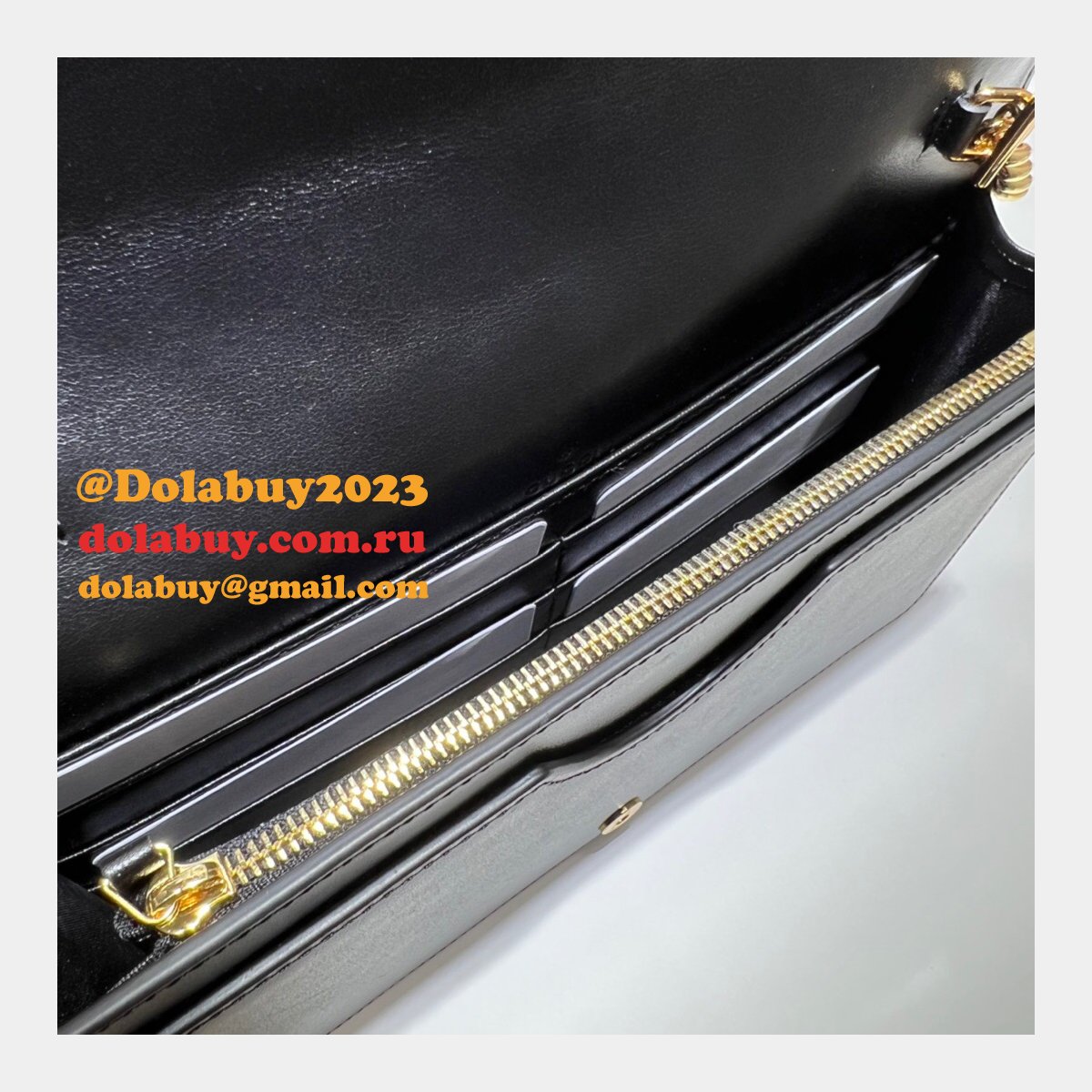 G*u*i our replica designer 723787 gg matelassé chain wallet