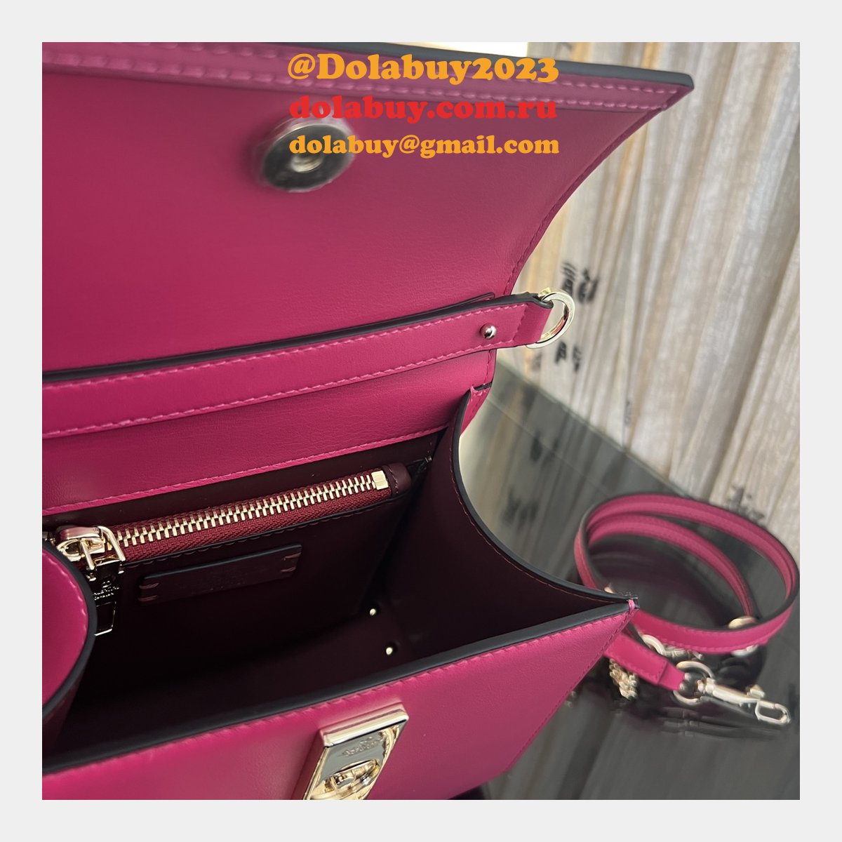 Top Quality Valentino VSLING Small Calf Handbag 2082