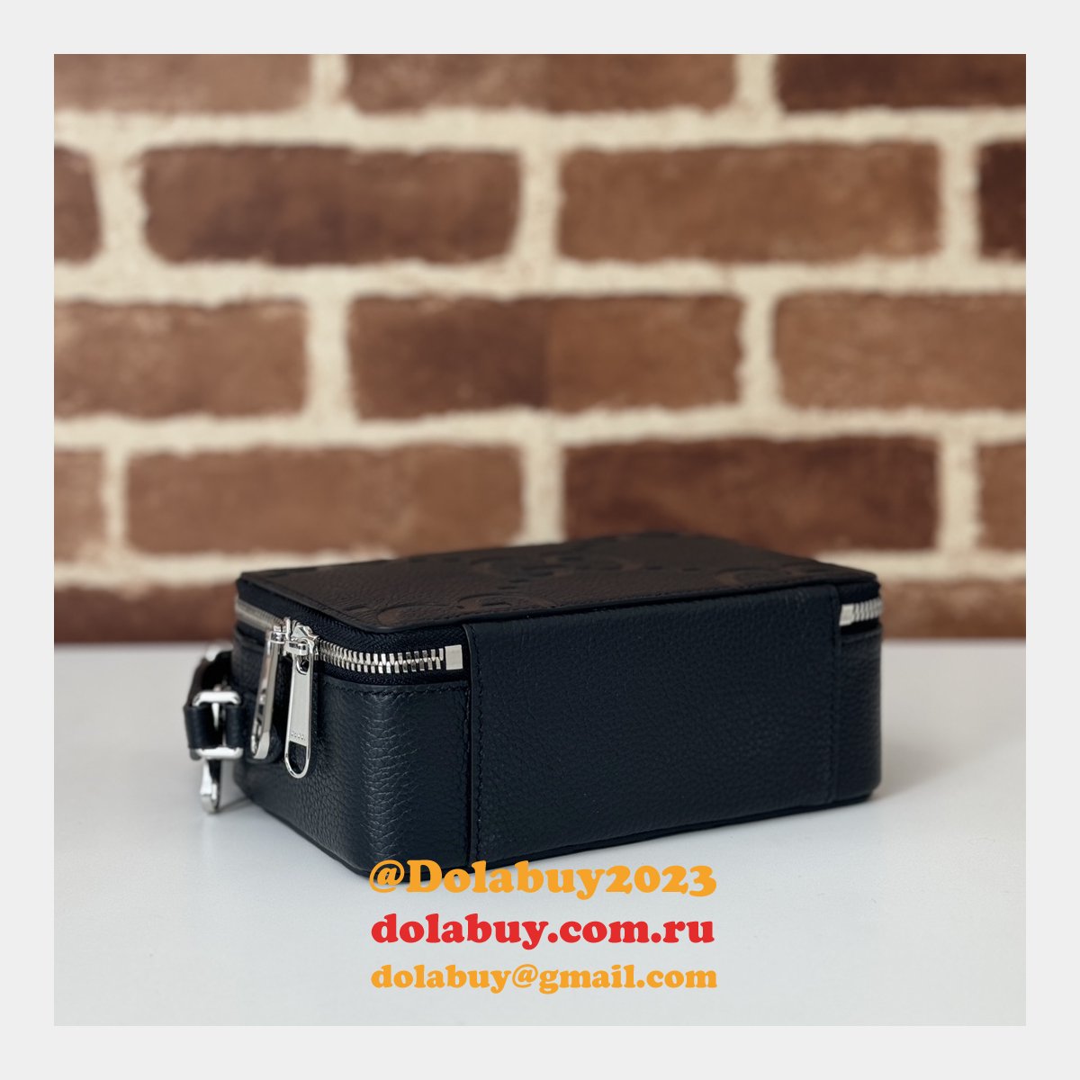 knockoff G*u*i 816958 fashion jumbo gg super black bag