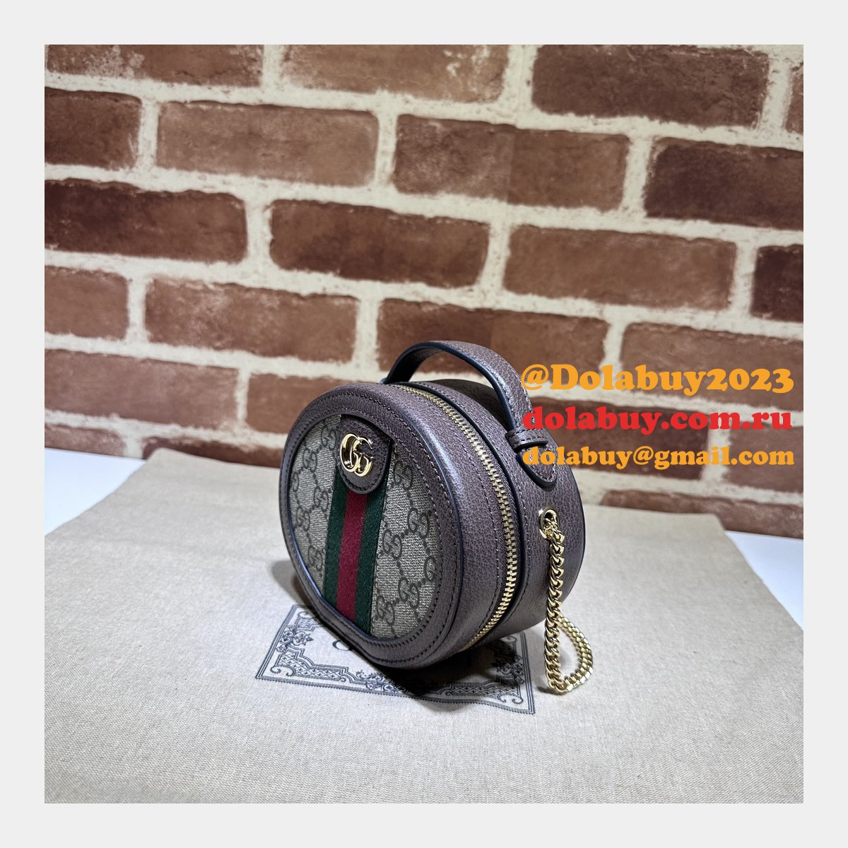 fashion replica 725147 ophidia G*u*i chain wholesale bag