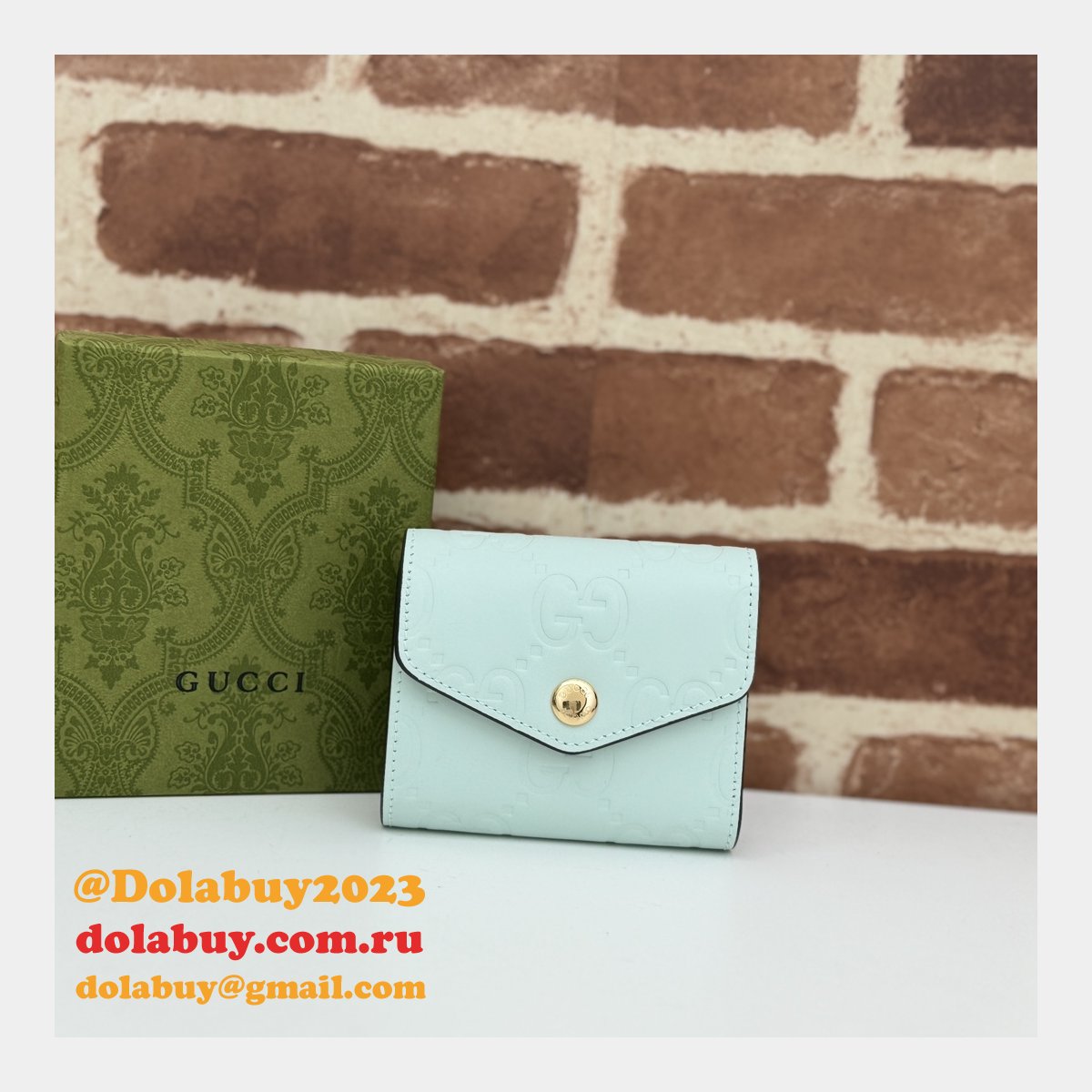 Gucci Knockoff GG Compact High Quality 772793 Wallet