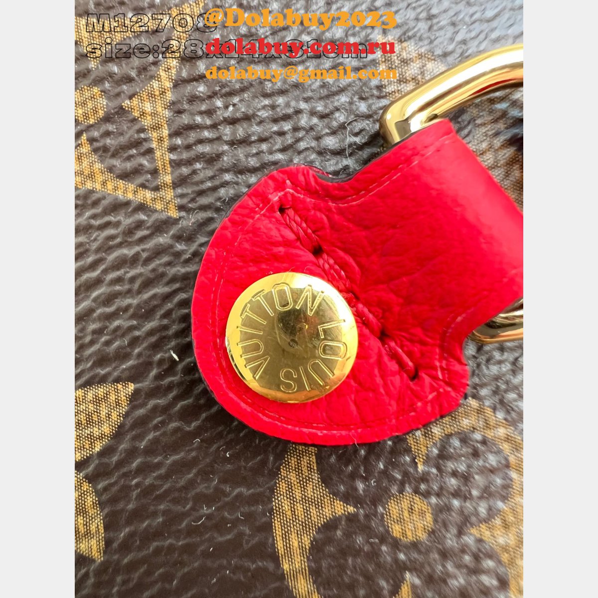 The Best Quality Louis Vuitton Neverfull M12708 Red Replica Bags