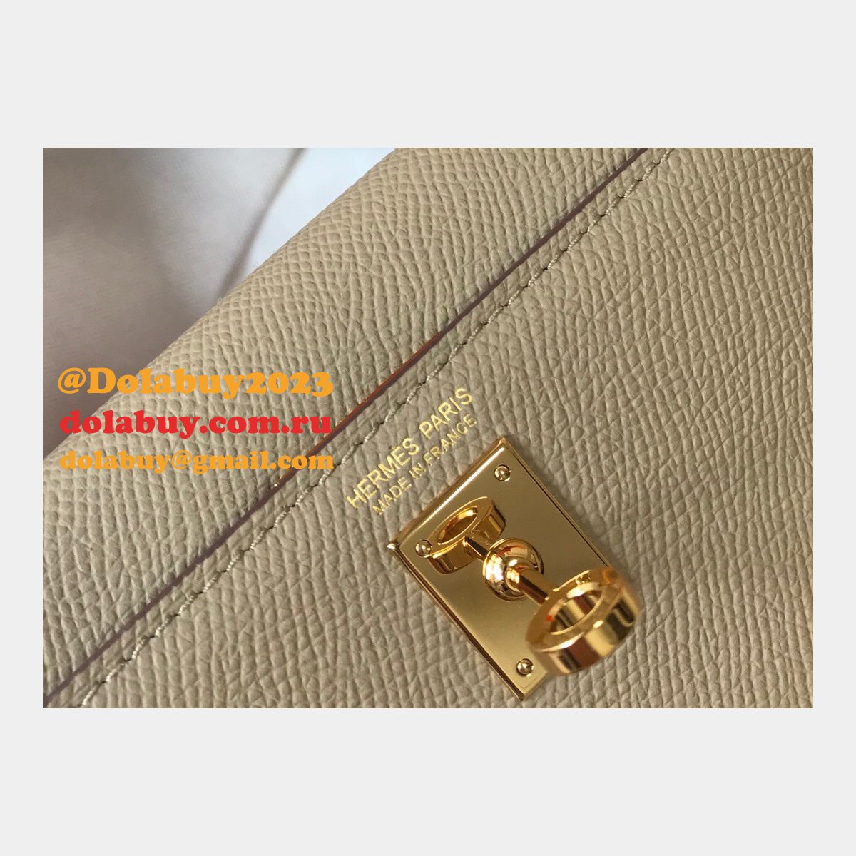 Earth yellow Mini Kelly Hermes Replica Handbags