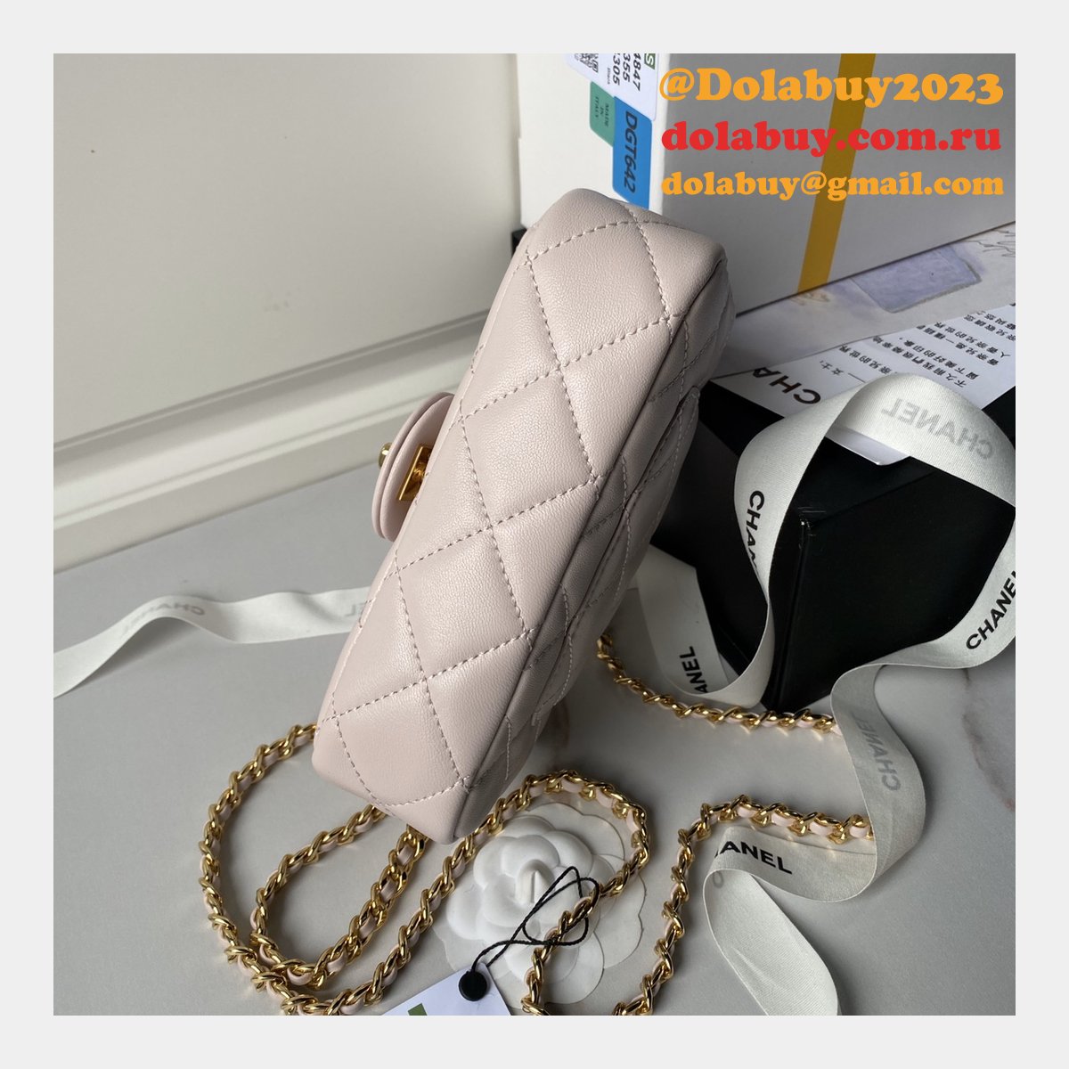 Copy Flap Top Handle AS4847/AS4848 1:1 Mirror Bag