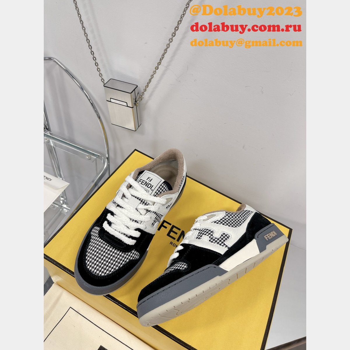 Top Replica Fendi Shoes Website To Buy High Quality 1:1 Match