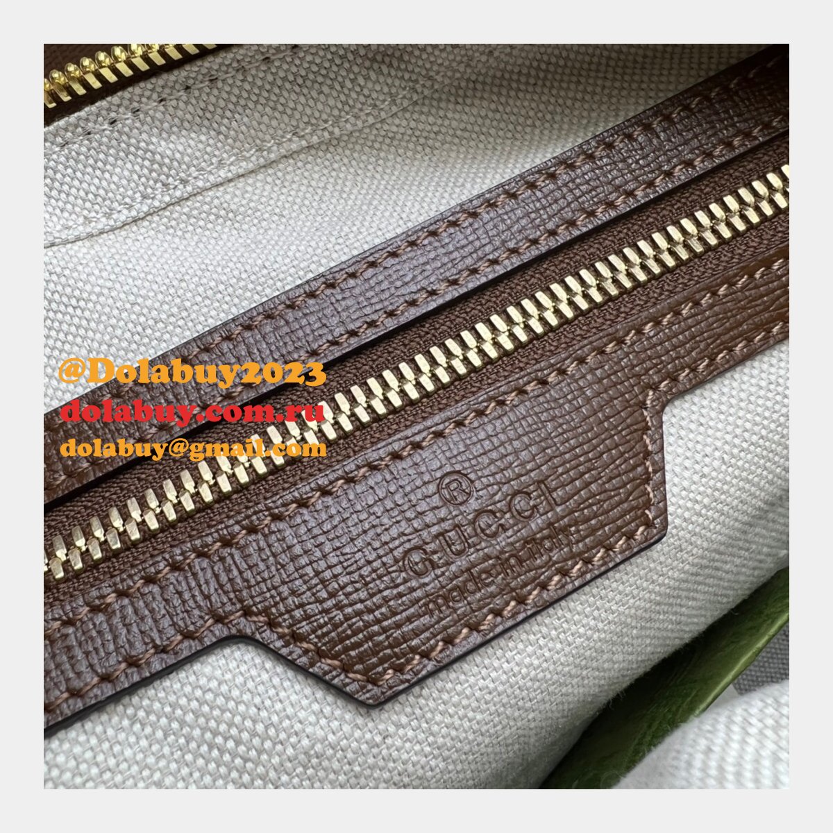 1:1 replica G*u*i 675891 messenger bag with interlocking g in gg supreme